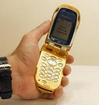 cellphone gold hand2 250x